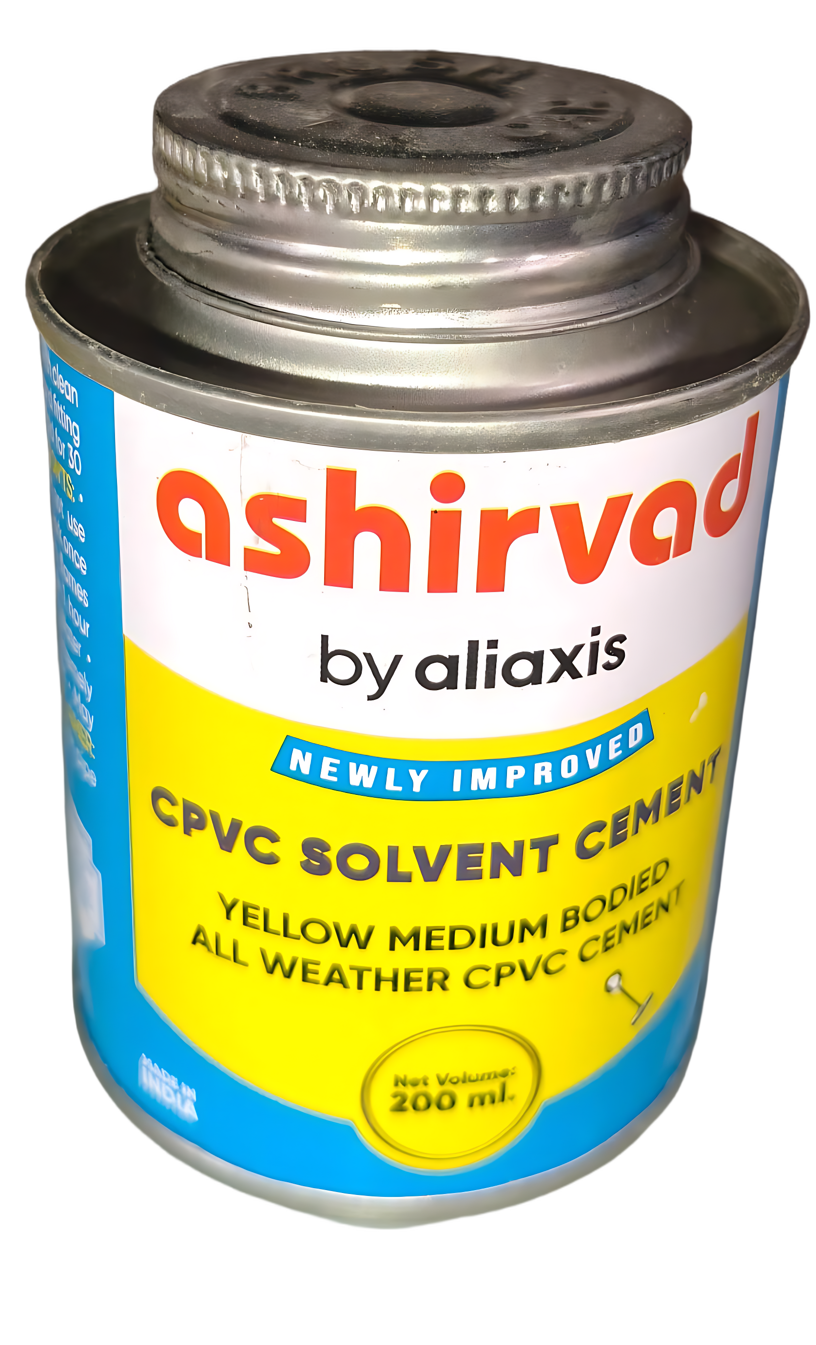 Ashirvad Flowguard Plus 1 Step CPVC Yellow Medium Solvent Cement