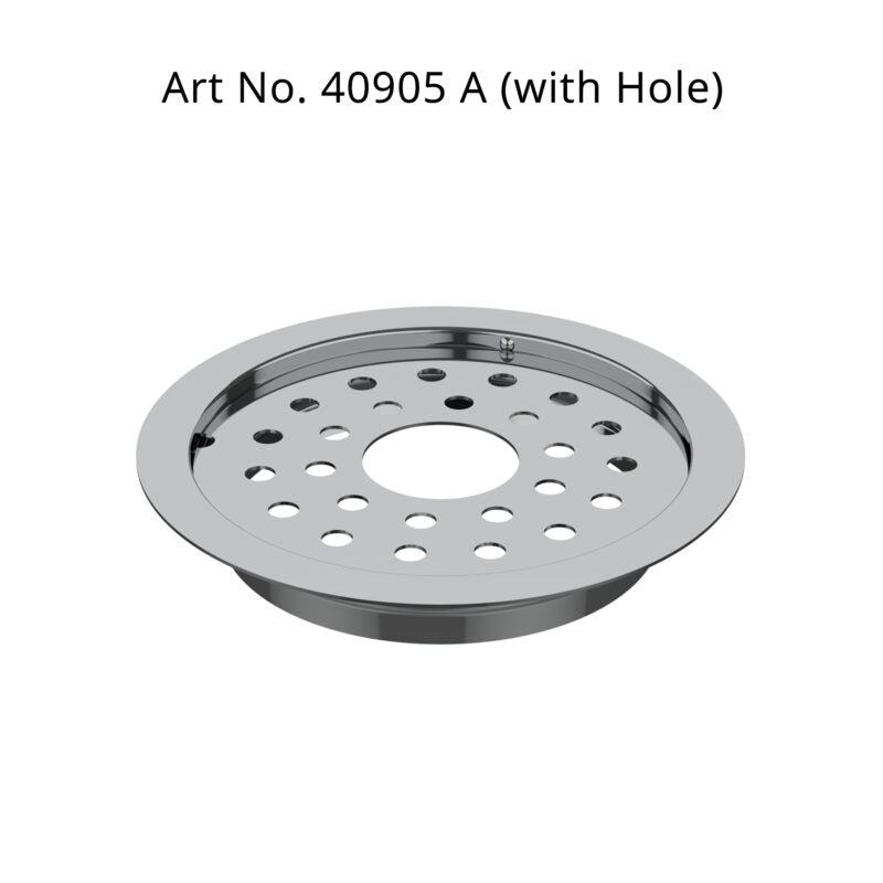 Viking Floor Drain Jali, Round, 125mm
