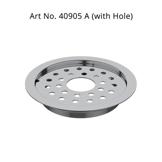 Viking Floor Drain Jali, Round, 125mm