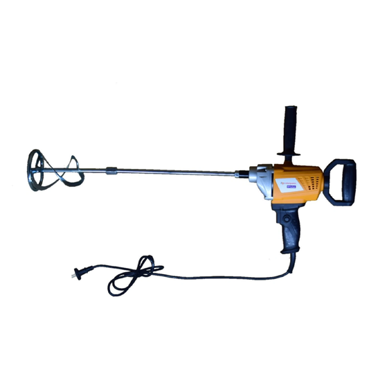 Asian Paints TruCare Economy Multipurpose Putty Mixer M02, 800W High-Torque Rotary Tool